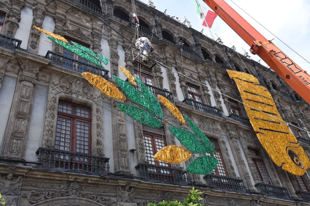 Inician Colocaci N Del Alumbrado Decorativo De Fiestas Patrias Prensa