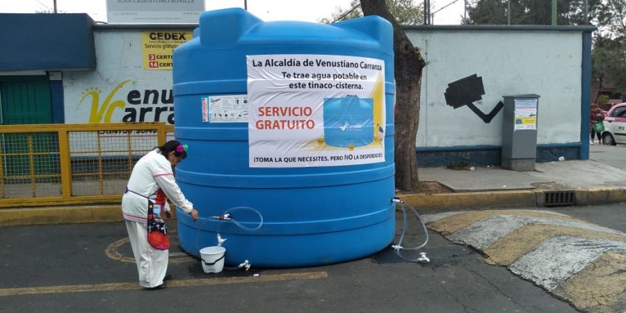 Alcaldía De Venustiano Carranza Continúa Con La Repartición De Agua En ...