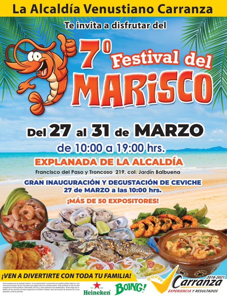 Alistan el 7º Festival del Marisco Prensa Animal