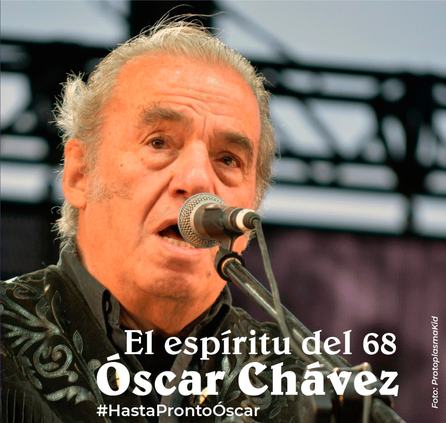 Fallece Óscar Chávez por COVID-19