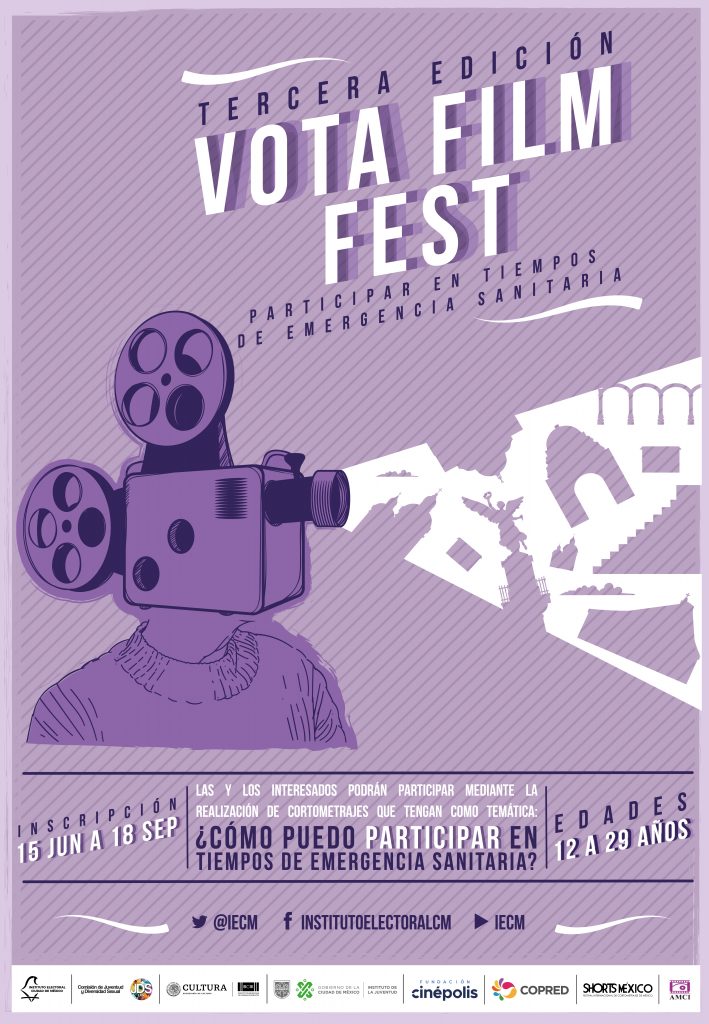 Invitan a participar en el Concurso de cortometrajes “Vota Film Fest”