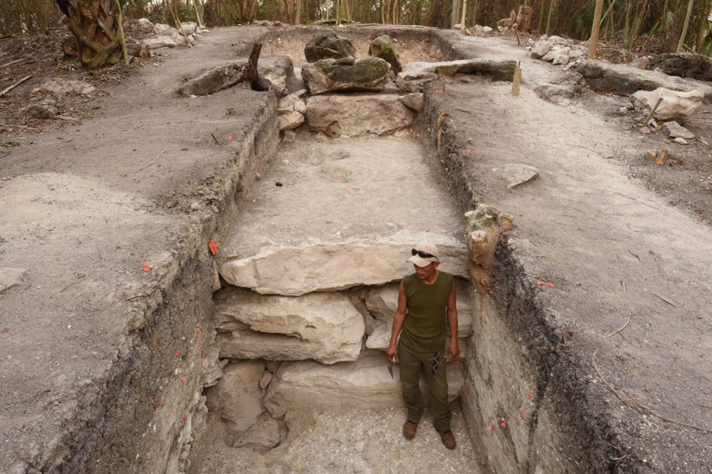 El sitio arqueológico se erigió entre el año 1000 y 800
