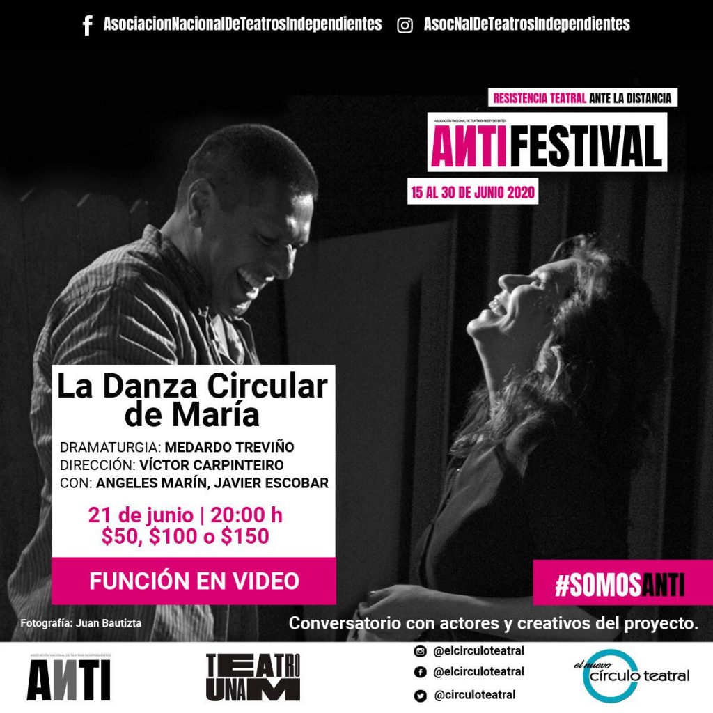 El Círculo Teatral participará en Festival de Resistencia por pandemia
