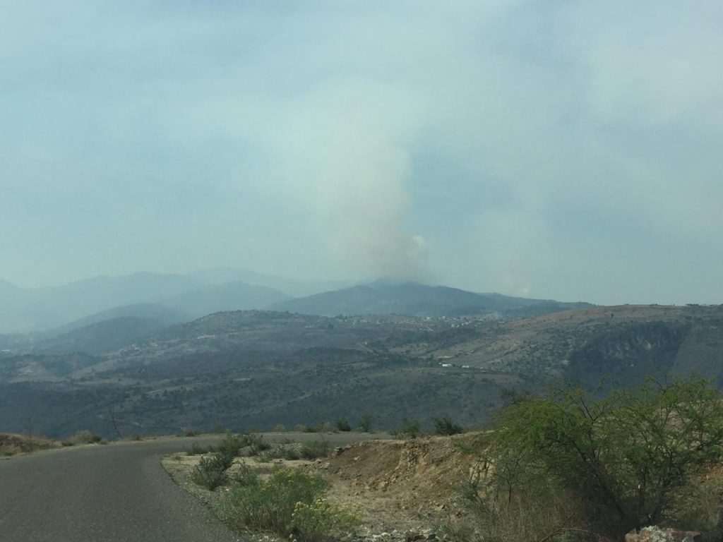 Se registran 87 incendios forestales activos 