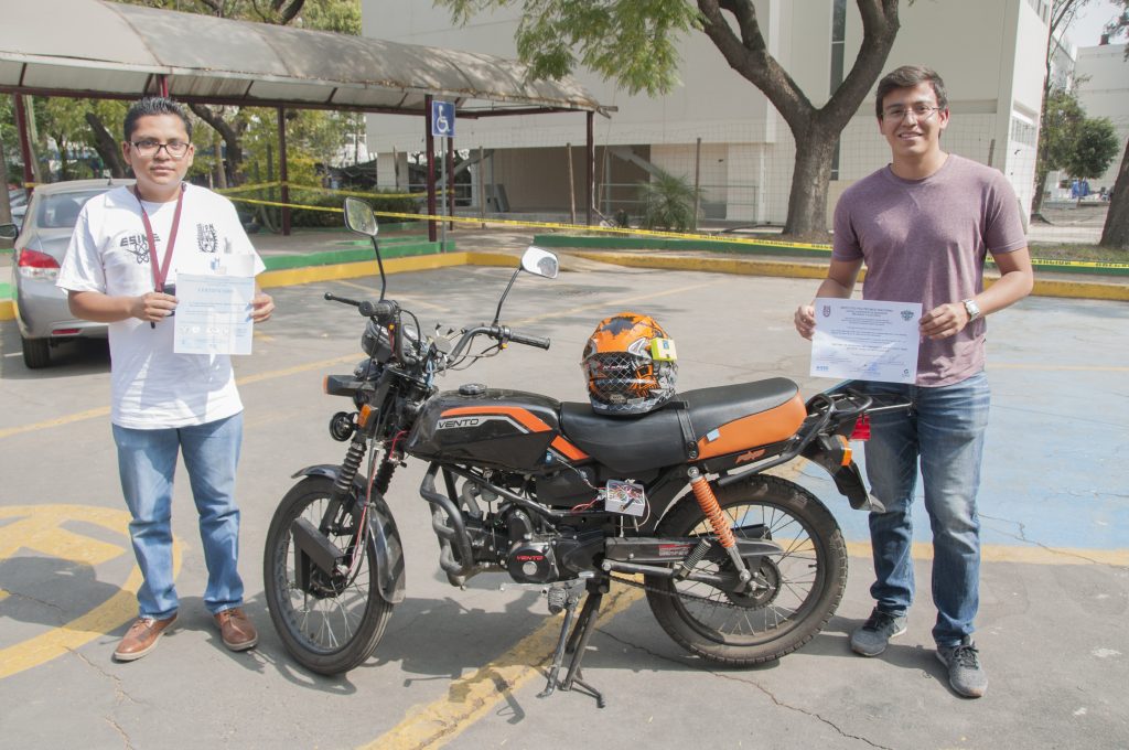 Diseñan politécnicos sistema antirrobo de motocicletas 