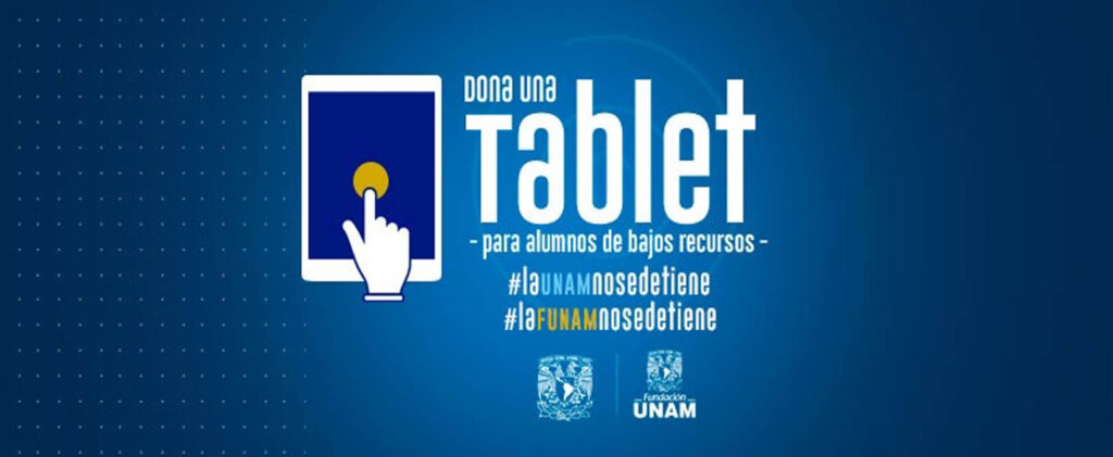Lanzan campaña de recaudación para donar tabletas 