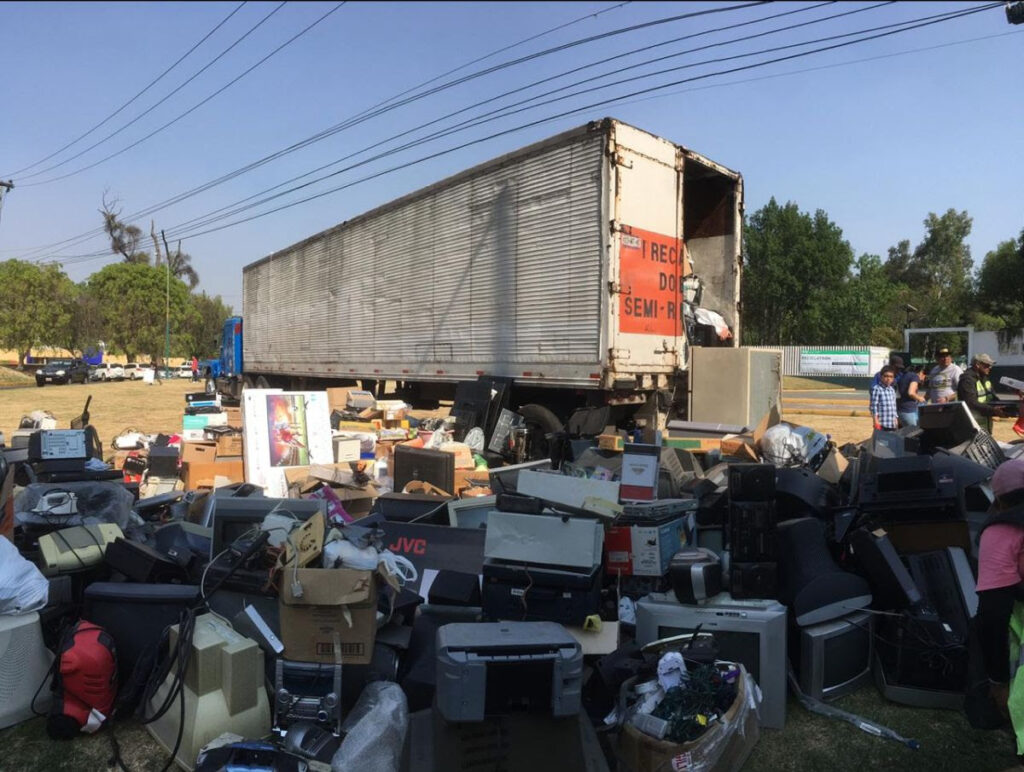 Mega jornada de reciclaje en CDMX