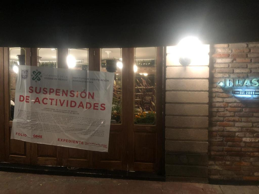 Suspenden 4 bares por incumplir medidas de salud   