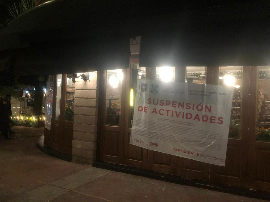 Suspenden 4 bares por incumplir medidas de salud   
