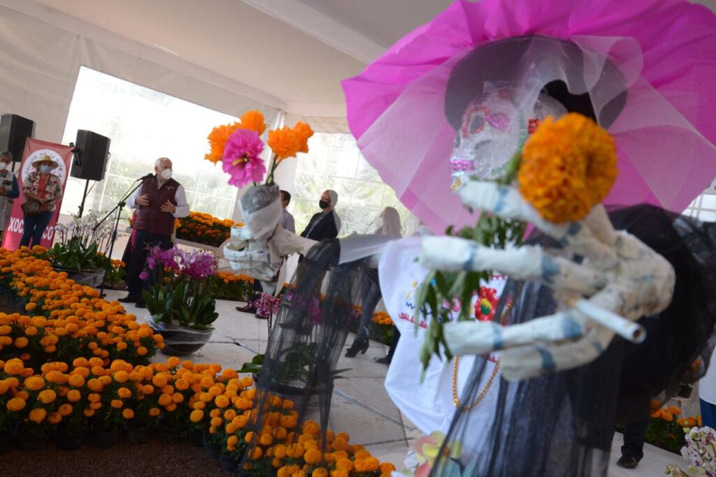 Inauguran Romería Flor de Cempasúchil 2020