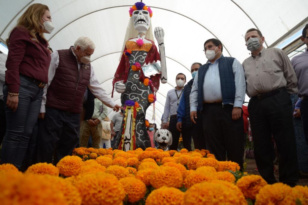 Inauguran Romería Flor de Cempasúchil 2020