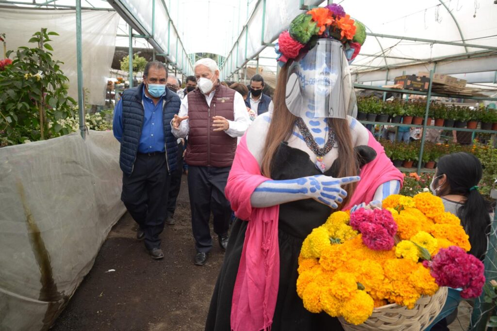 Inauguran Romería Flor de Cempasúchil 2020