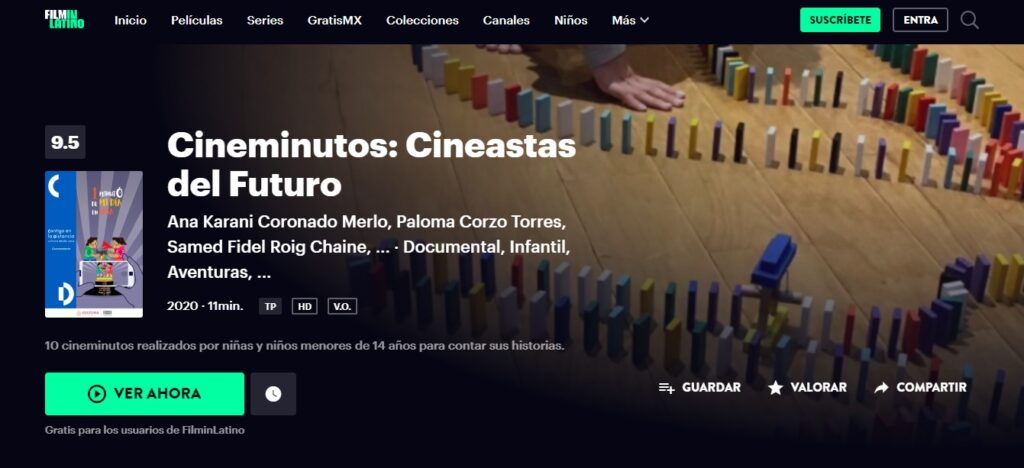 FilminLatino: plataforma de cine mexicano