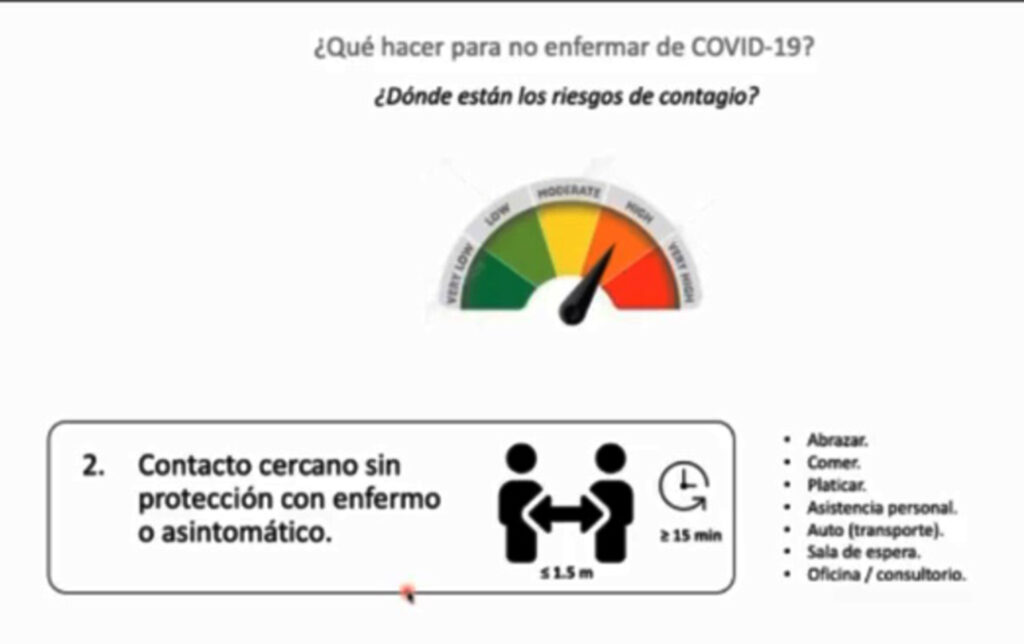 El semáforo epidemiológico en rojo comienza en casa