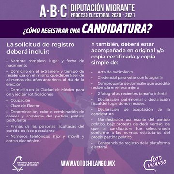 Organizan charla virtual sobre figura de Diputado Migrante