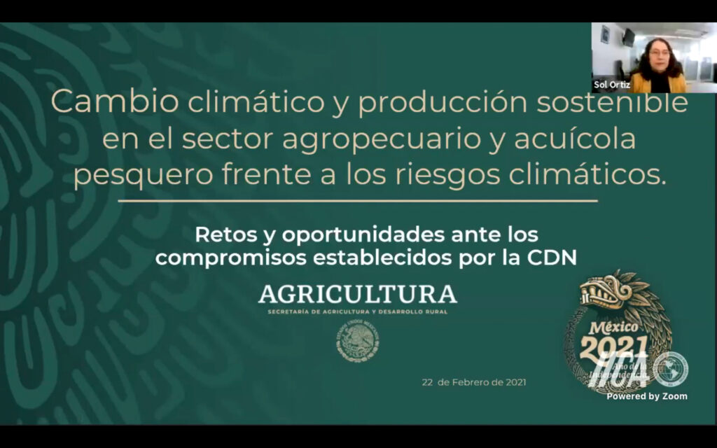 Promueve México sistemas sustentables agrícolas 