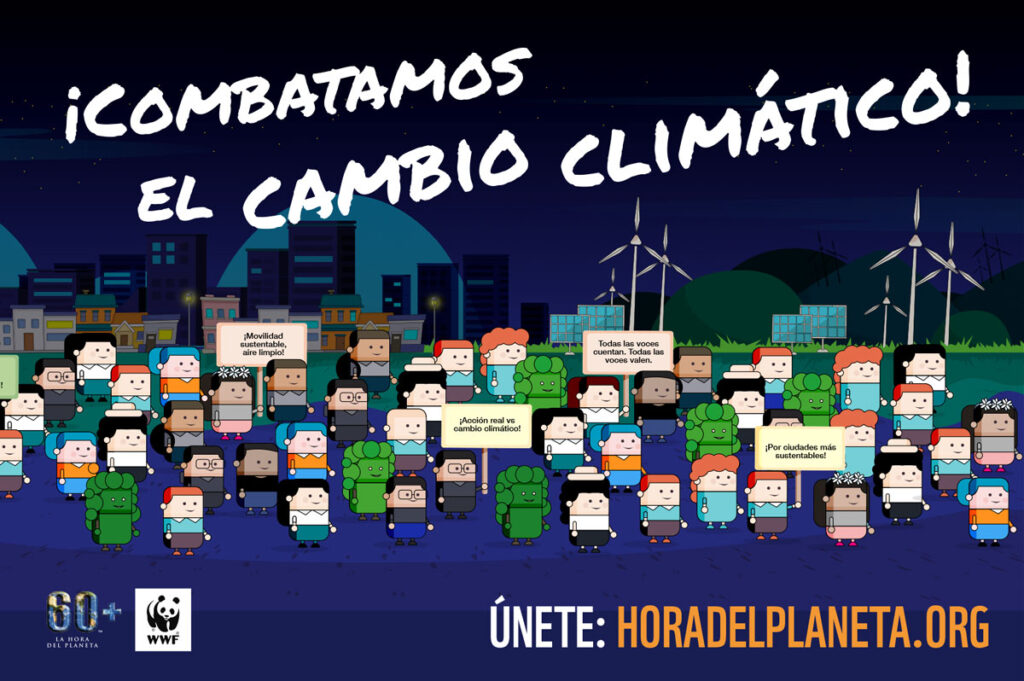 Latinoamérica celebrará  La Hora del Planeta 