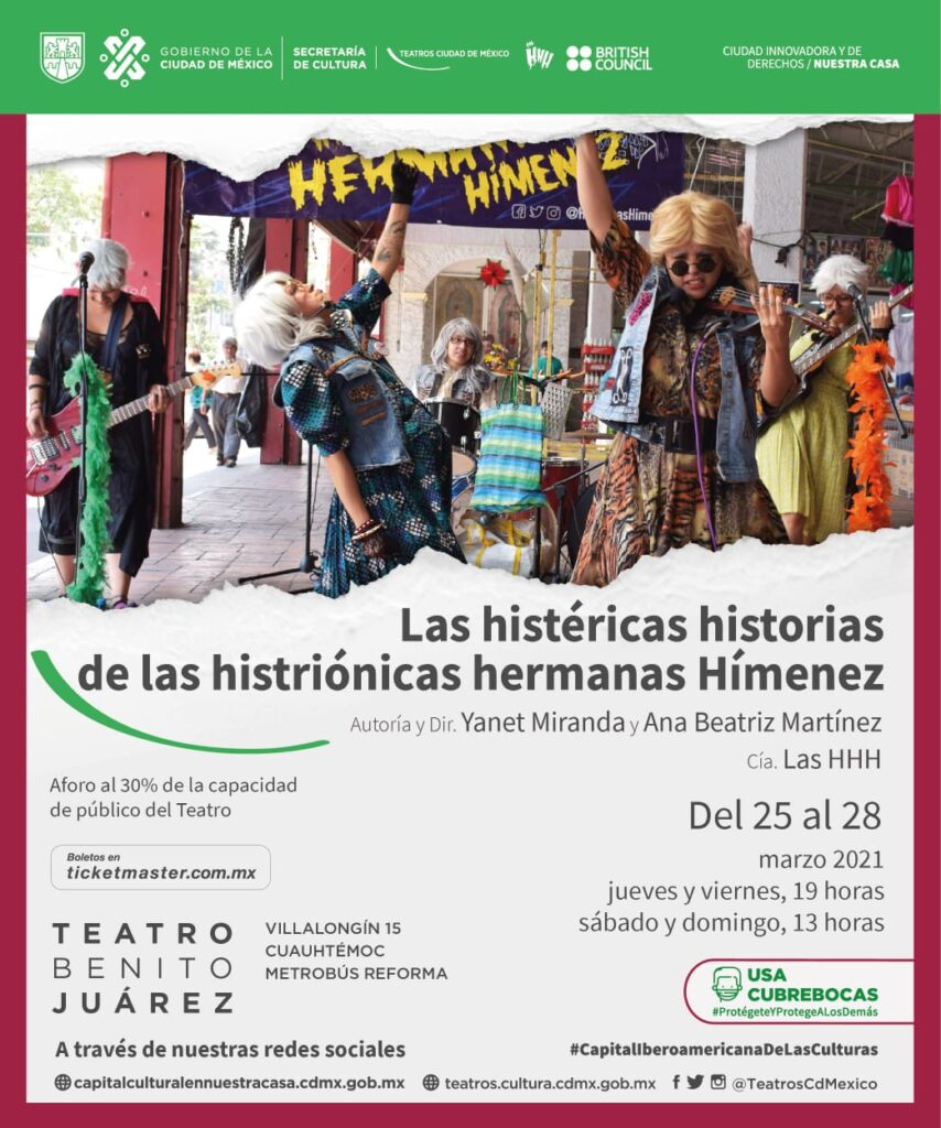 Recibe Teatro Benito Juárez a las Hermanas Hímenez 