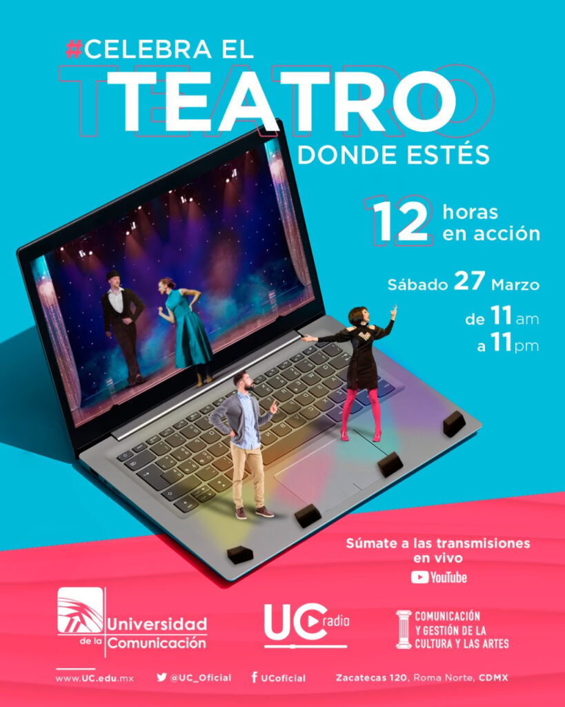 Celebra el Día del Teatro donde estés