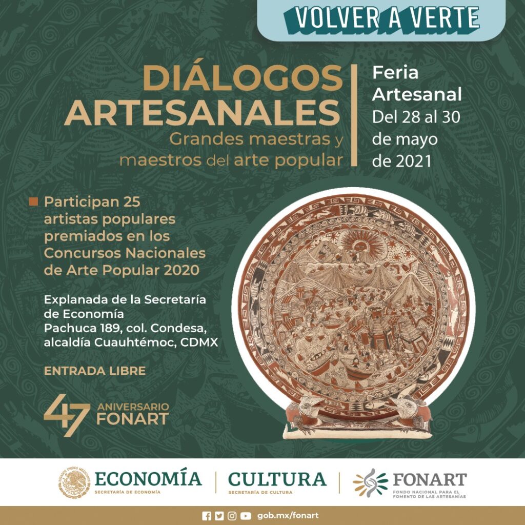 47 aniversario de Fonart con la feria  Diálogos Artesanales 