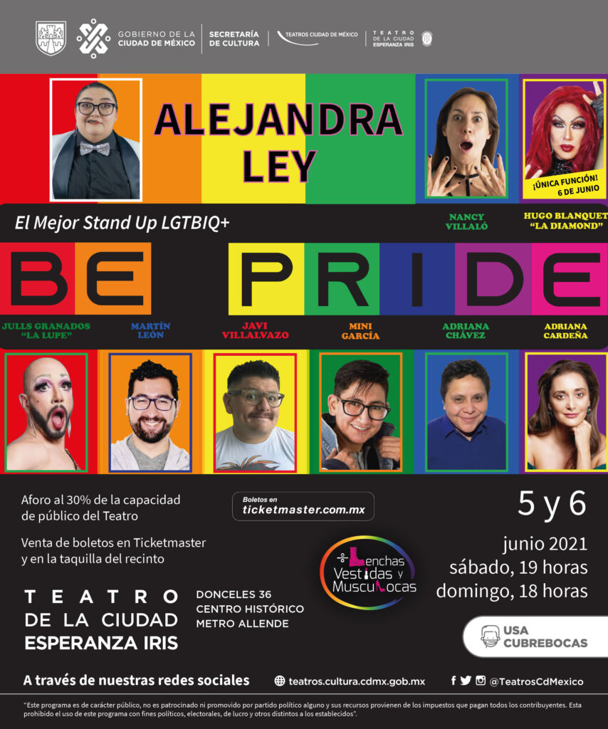 Teatro Esperanza Iris presenta Be Pride