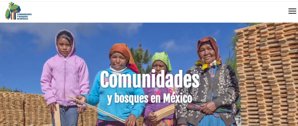 Presentan sitio web Comunidades y Bosques en México