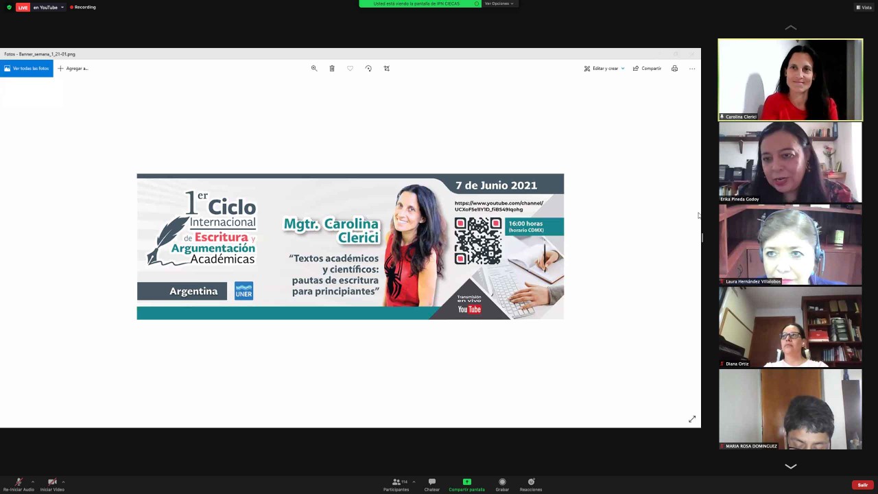 Realiza IPN Primer Ciclo Internacional de Escritura Prensa Animal