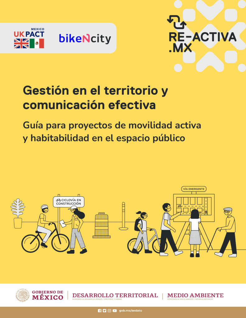 Presentan “Guía para proyectos de movilidad activa"