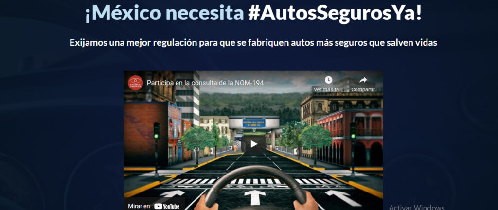 México tiene la oportunidad de exigir autos más seguros 