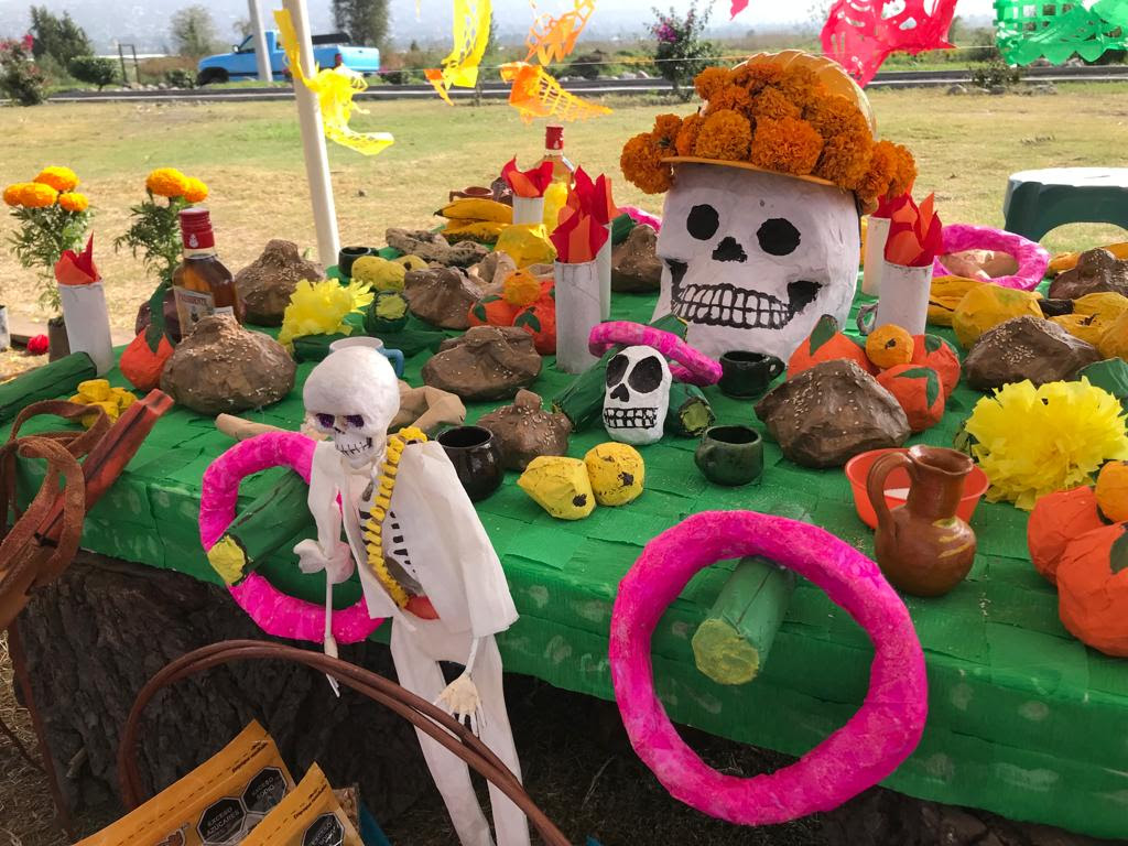 Celebran Día de Muertos en Suelo de Conservación