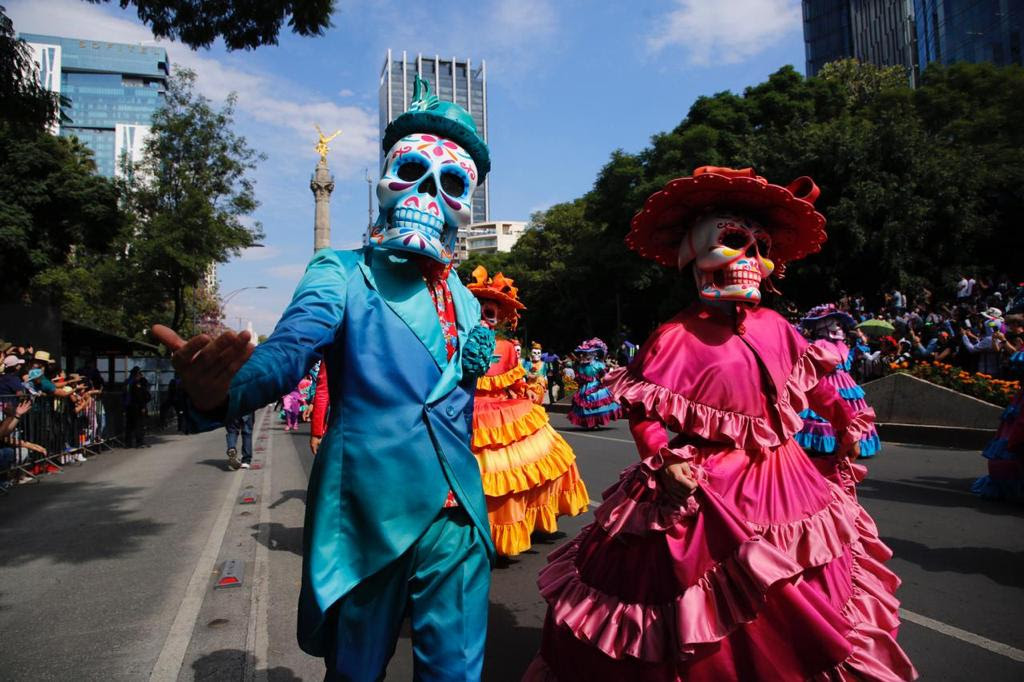 Un millón de personas disfrutó Desfile de Día de Muertos