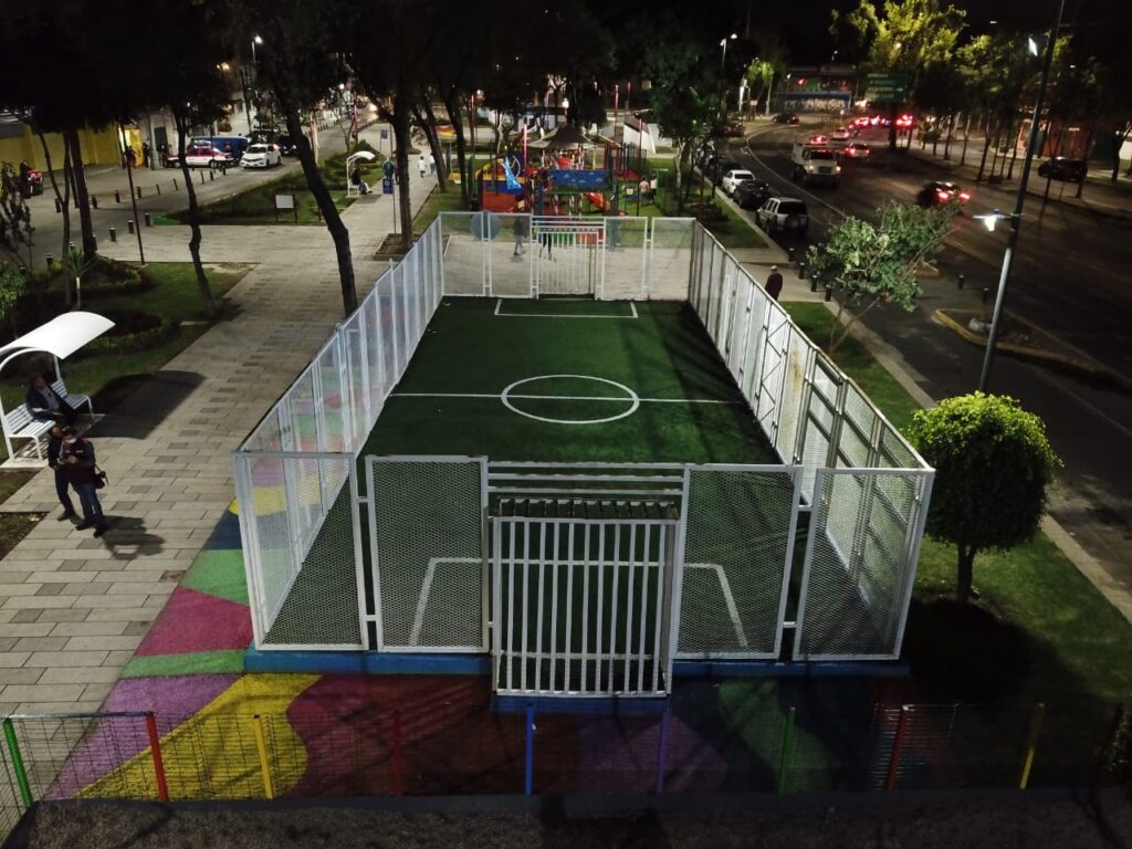 Se moderniza el Parque Lineal “La Viga” 