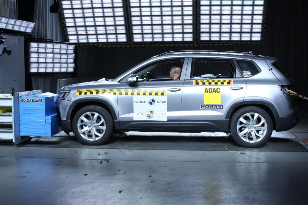 Volkswagen Taos: modelo 5 estrellas bajo Latin NCAP 