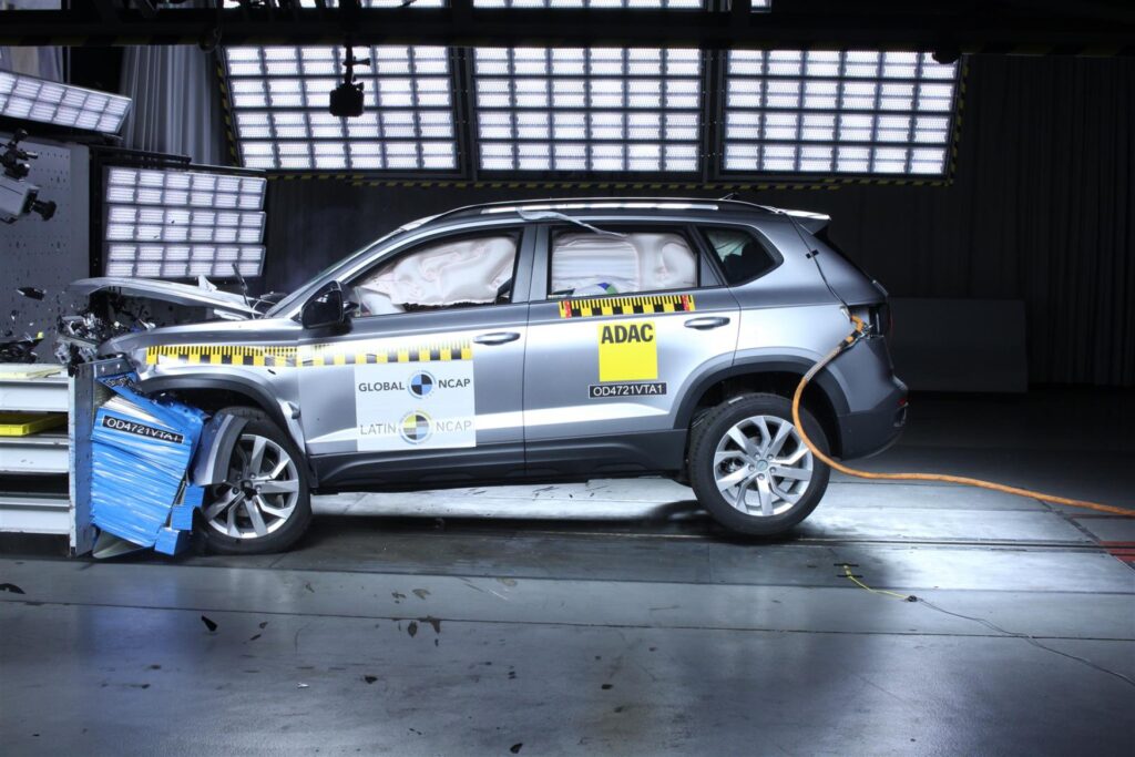 Volkswagen Taos: modelo 5 estrellas bajo Latin NCAP 