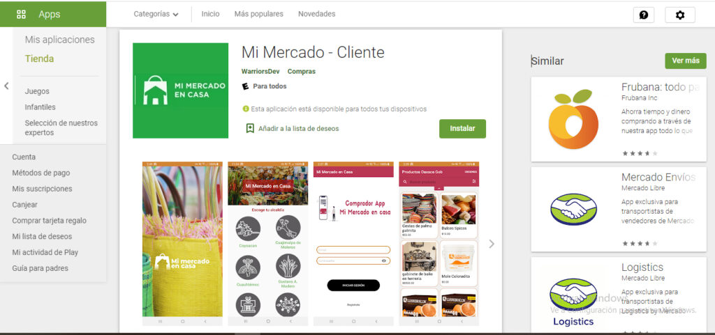 Inicia programa piloto con la app “Mi Mercado en Casa”