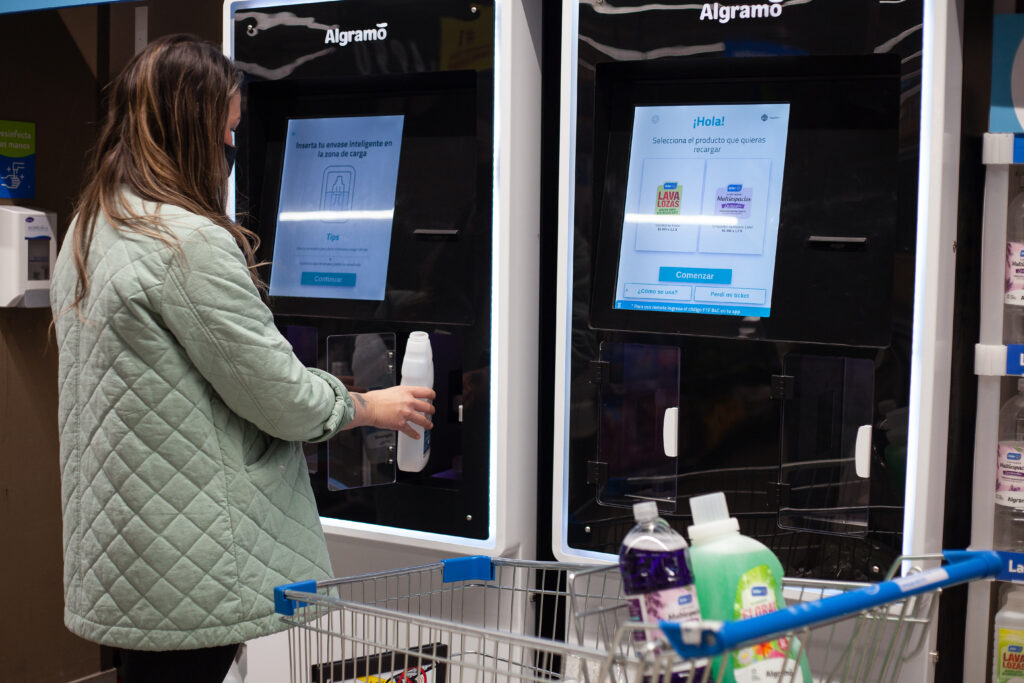 Menos plástico en supermercados con sistemas de refill