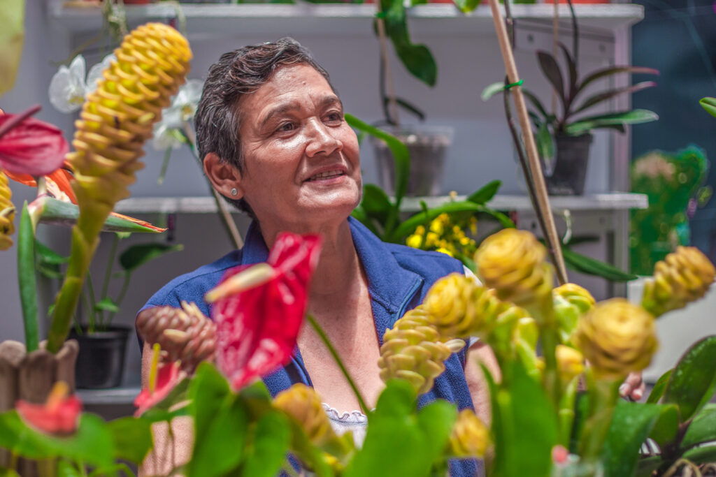 Lista la producción de flores  para este 14 de febrero