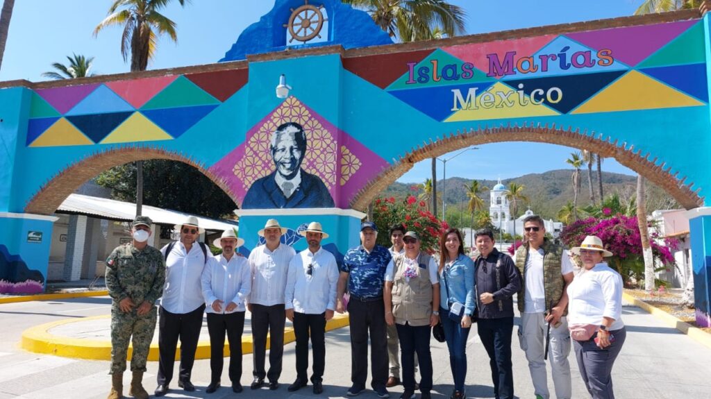 Touroperadores realizan visita al proyecto Islas Marías