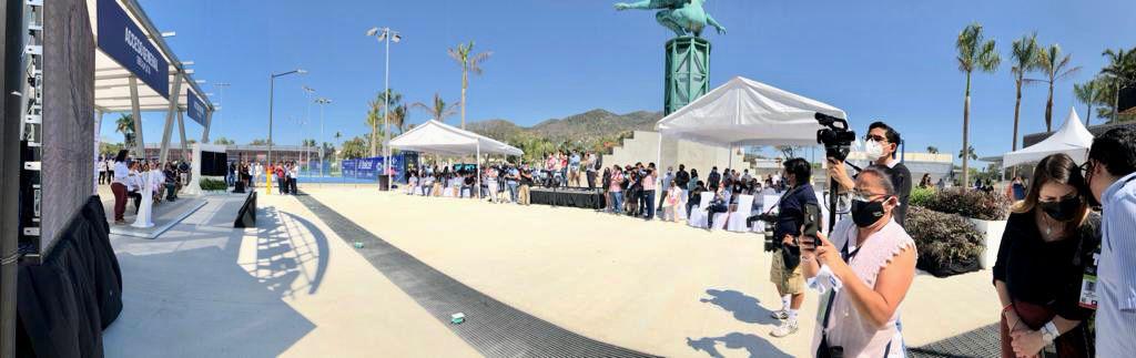 Inauguran nueva sede del abierto de tenis en Acapulco