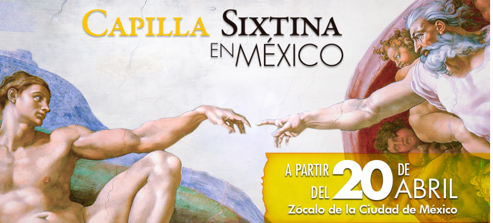 Inaugurarán réplica de la Capilla Sixtina en el Zócalo 