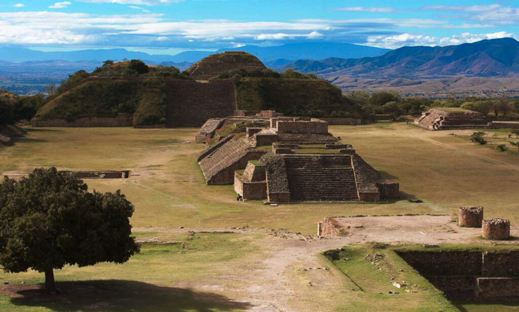 Hornos de cal esenciales en la edificación de Monte Albán