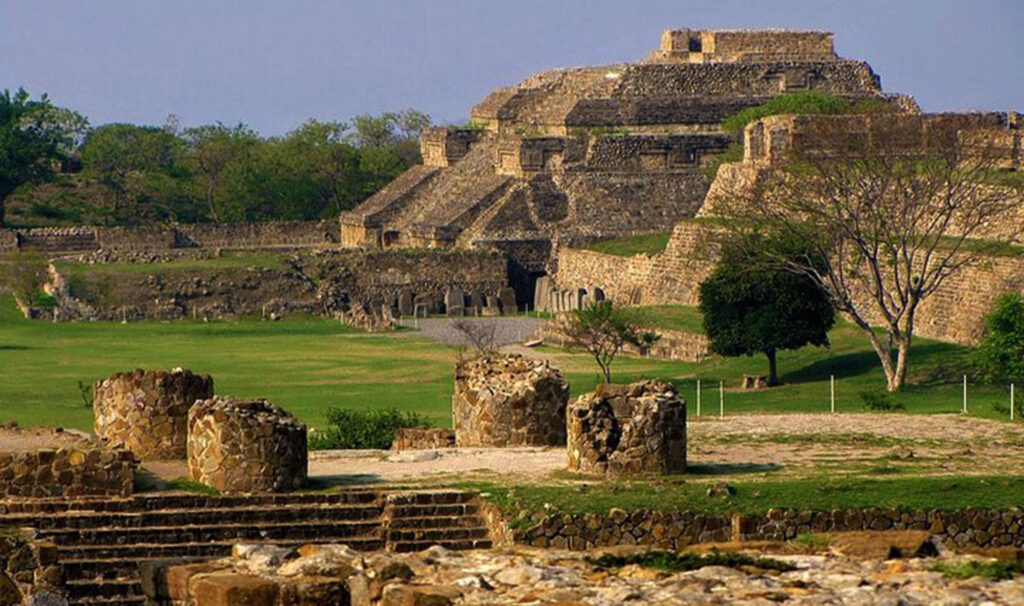 Hornos de cal esenciales en la edificación de Monte Albán