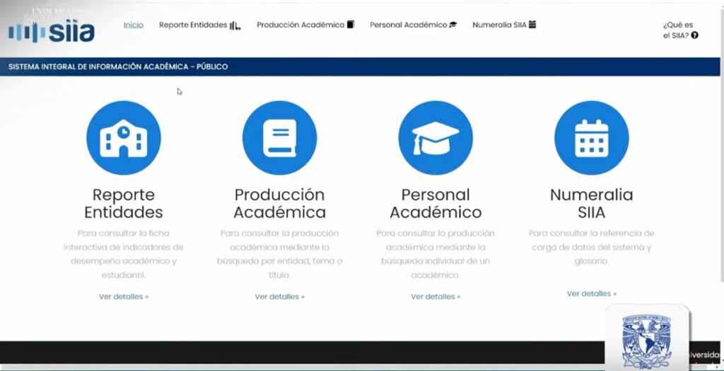Presenta UNAM sistema de información académica