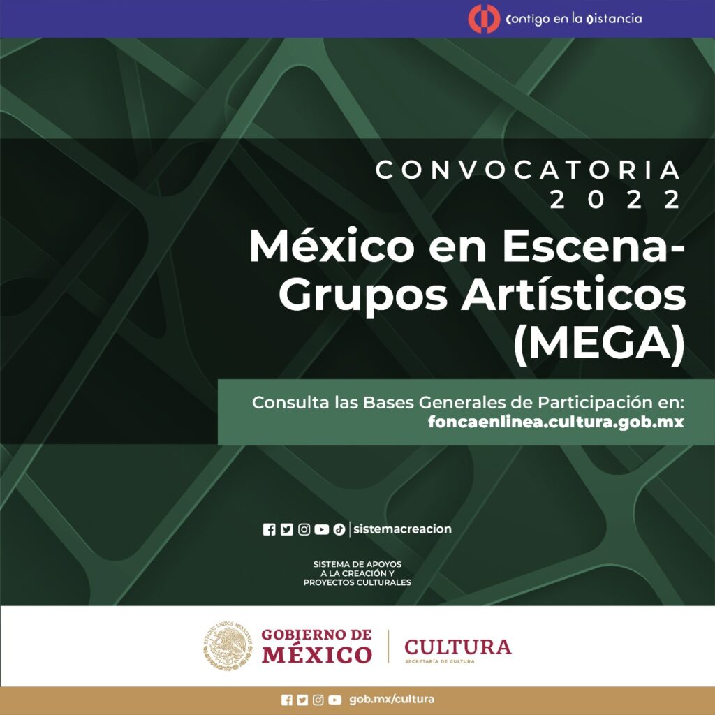 Convocatoria México en Escena-Grupos Artísticos 2022