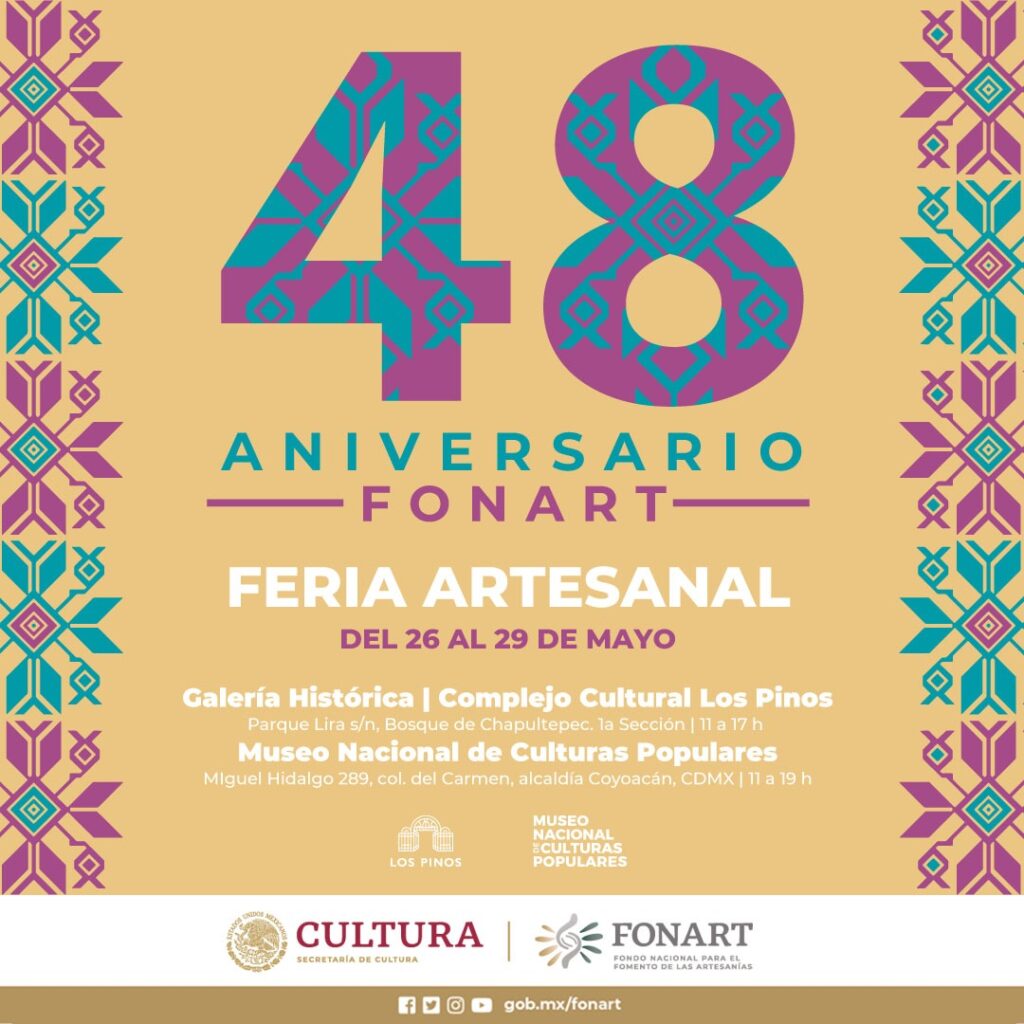 Fonart celebra 48 años al servicio de creadores originarios 