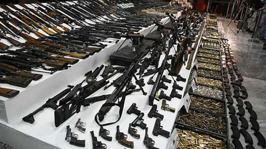 La importación de armas a México: causa de la violencia