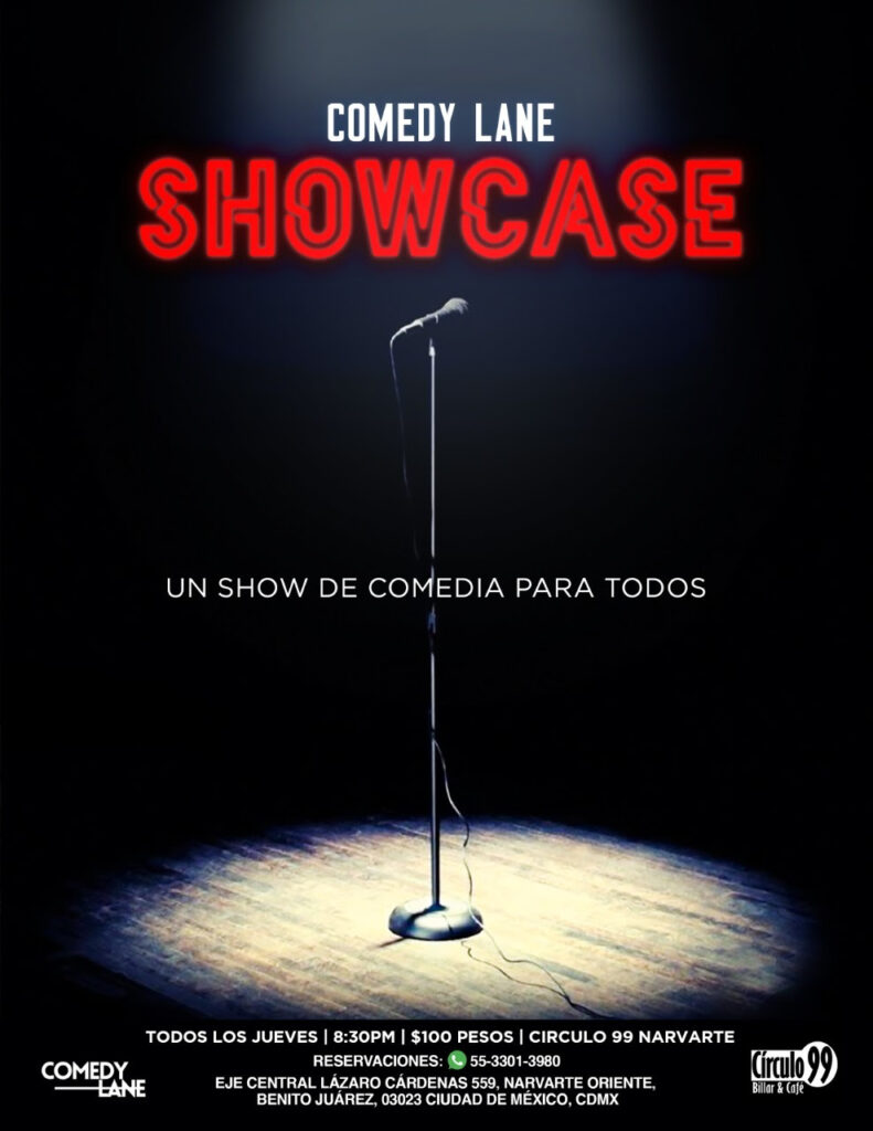 Comedy Lane Showcase: un multiverso de comediantes 