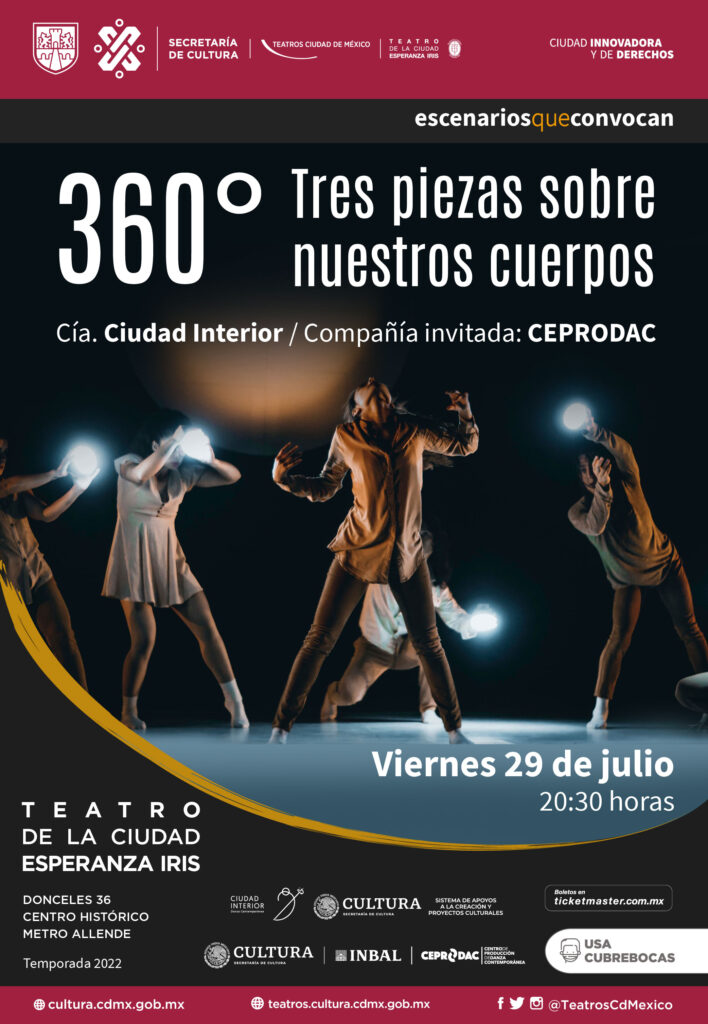 360° Tres piezas sobre nuestros cuerpos 