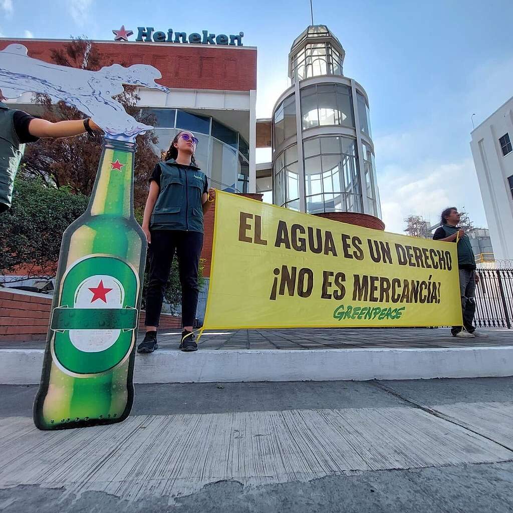 Protestan por distribución inequitativa de agua 