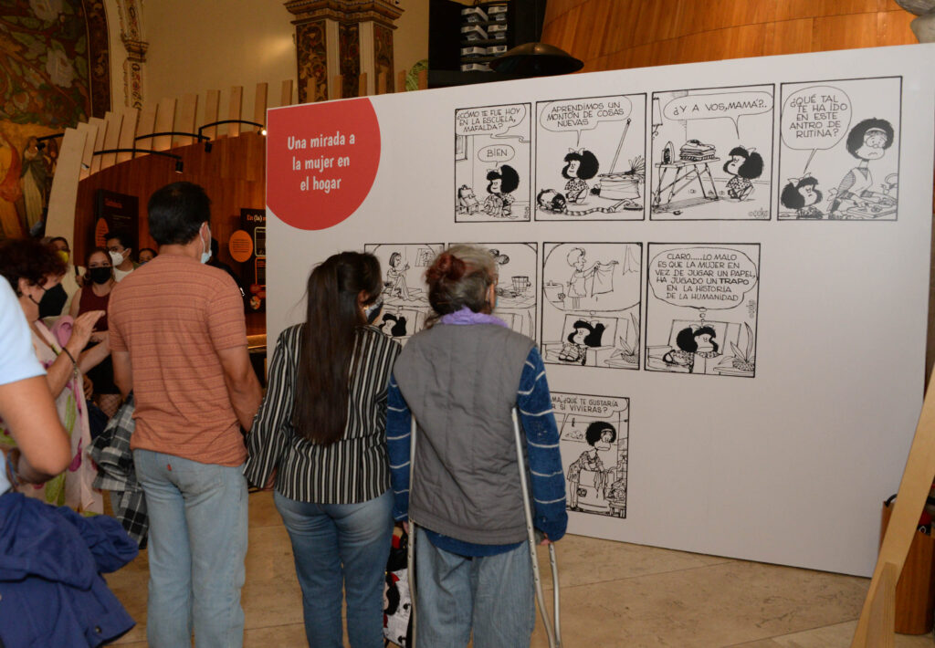 Llega Mafalda al Museo de las Constituciones 